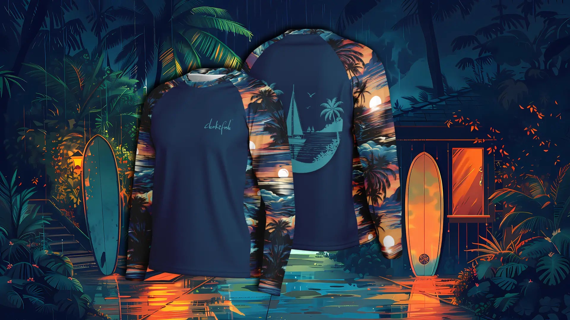 The Chokefish™ Long Sleeve Every Day All Weather Shirt — Official Game Changed!