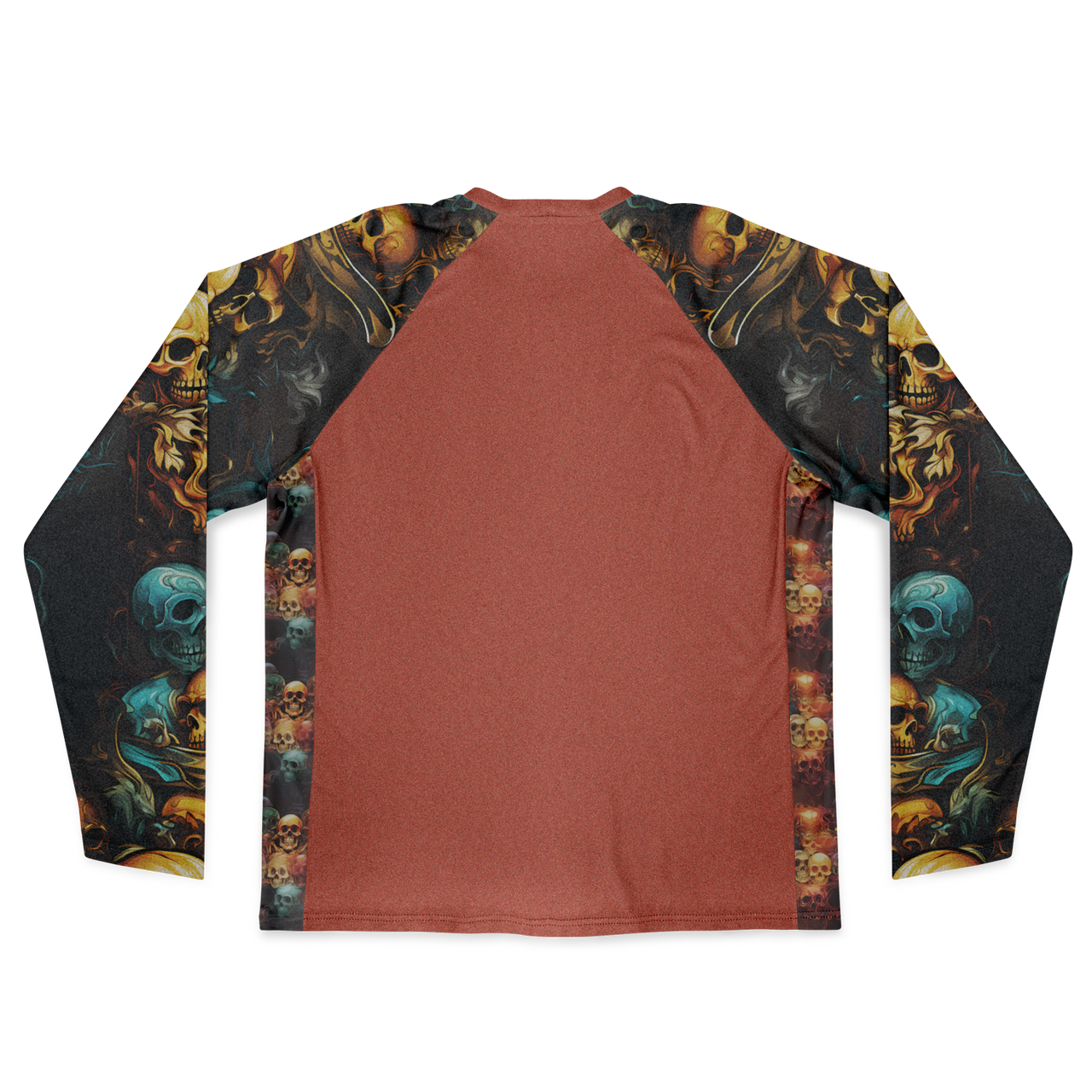 Chokefish™ Long Sleeve Every Day All Weather Skulls Shirt Men's-002