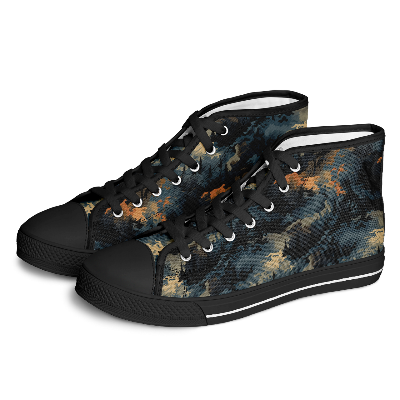 Chokefish™ Urban Peak Retro High Tops-Camouflage-005-2