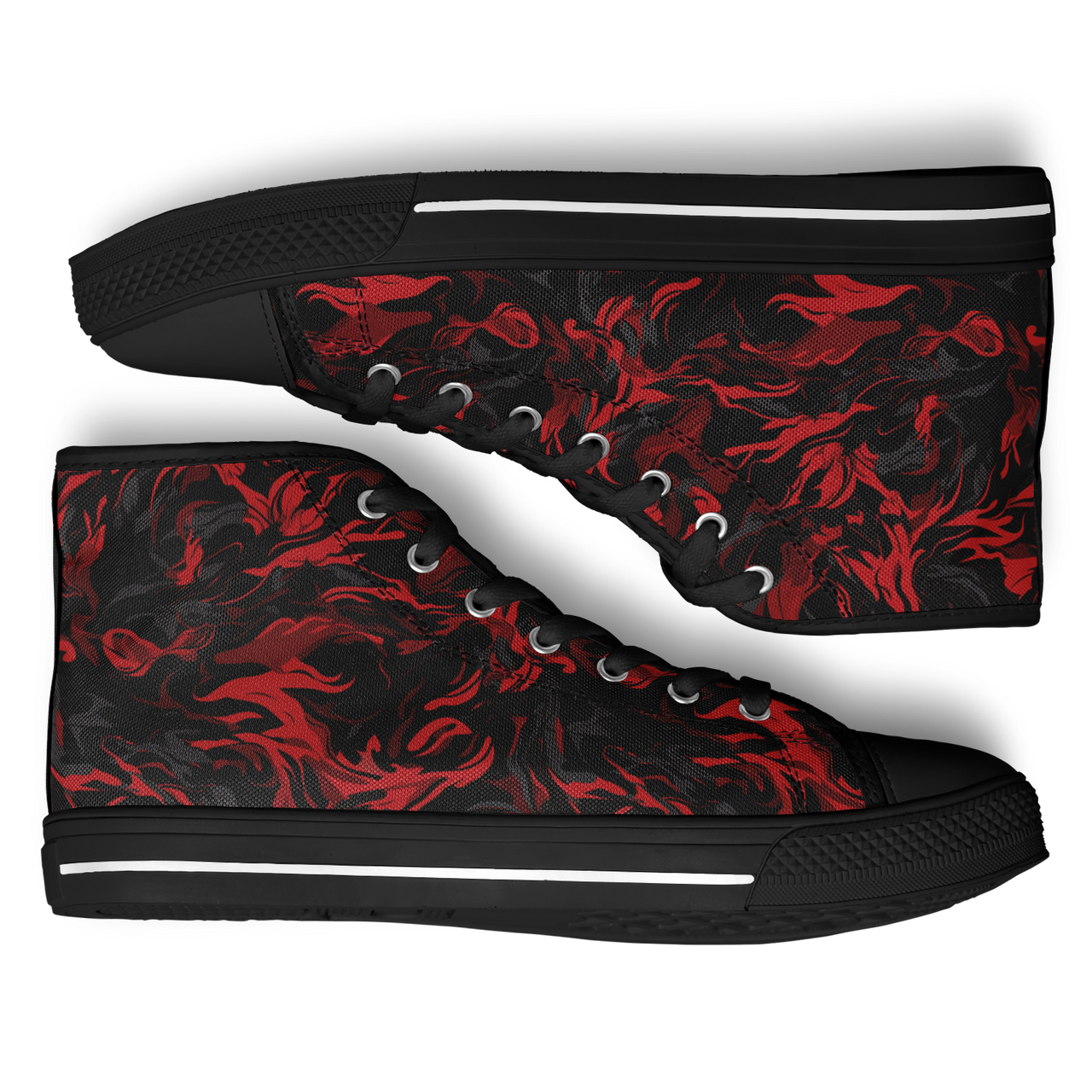 Chokefish™ Urban Peak Retro High Tops-Camouflage-003-2