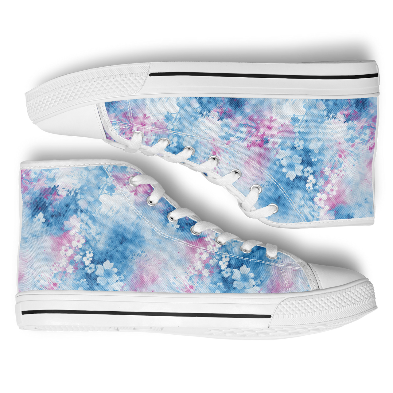 Chokefish™ Urban Peak Retro High Tops-Acid-Wash-006