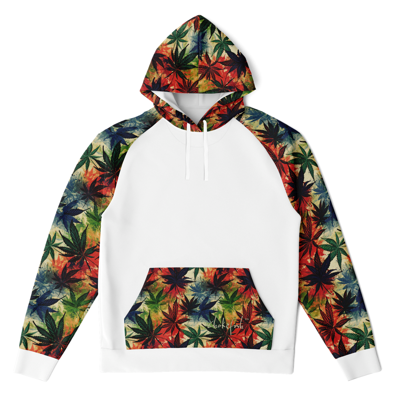 Chokefish™ Cannabis Raglan Remix-002W