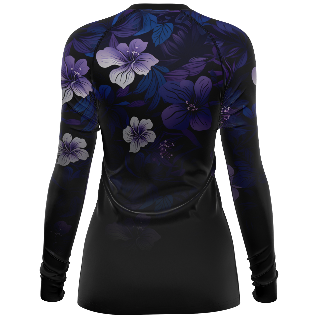 Chokefish™ Long Sleeve Rashguard Floral Woman's Shirt-006