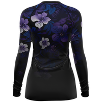 Chokefish™ Long Sleeve Rashguard Floral Woman's Shirt-006