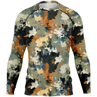 Chokefish™ Long Sleeve Rashguard Acid-Wash Men's Shirt-011