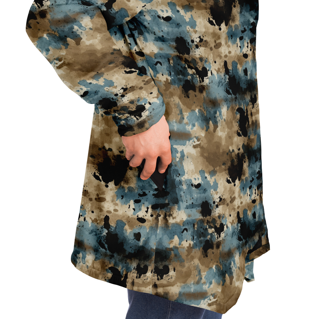 Chokefish™ Acid-Wash Cloaks Unisex-011B