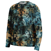 Chokefish™ Long Sleeve Every Day All Weather Acid-Wash Shirt Men's-002