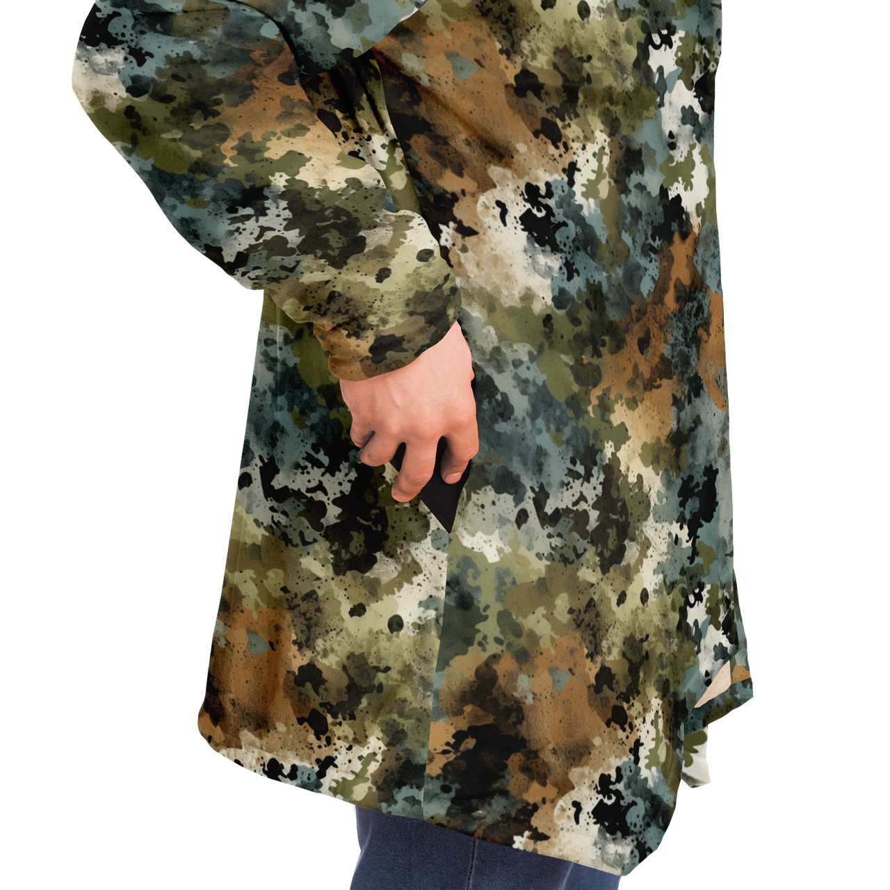 Chokefish™ Acid-Wash Cloaks Unisex-013W