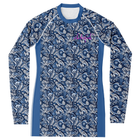 Chokefish™ Long Sleeve Rashguard Maori Woman's Shirt-012