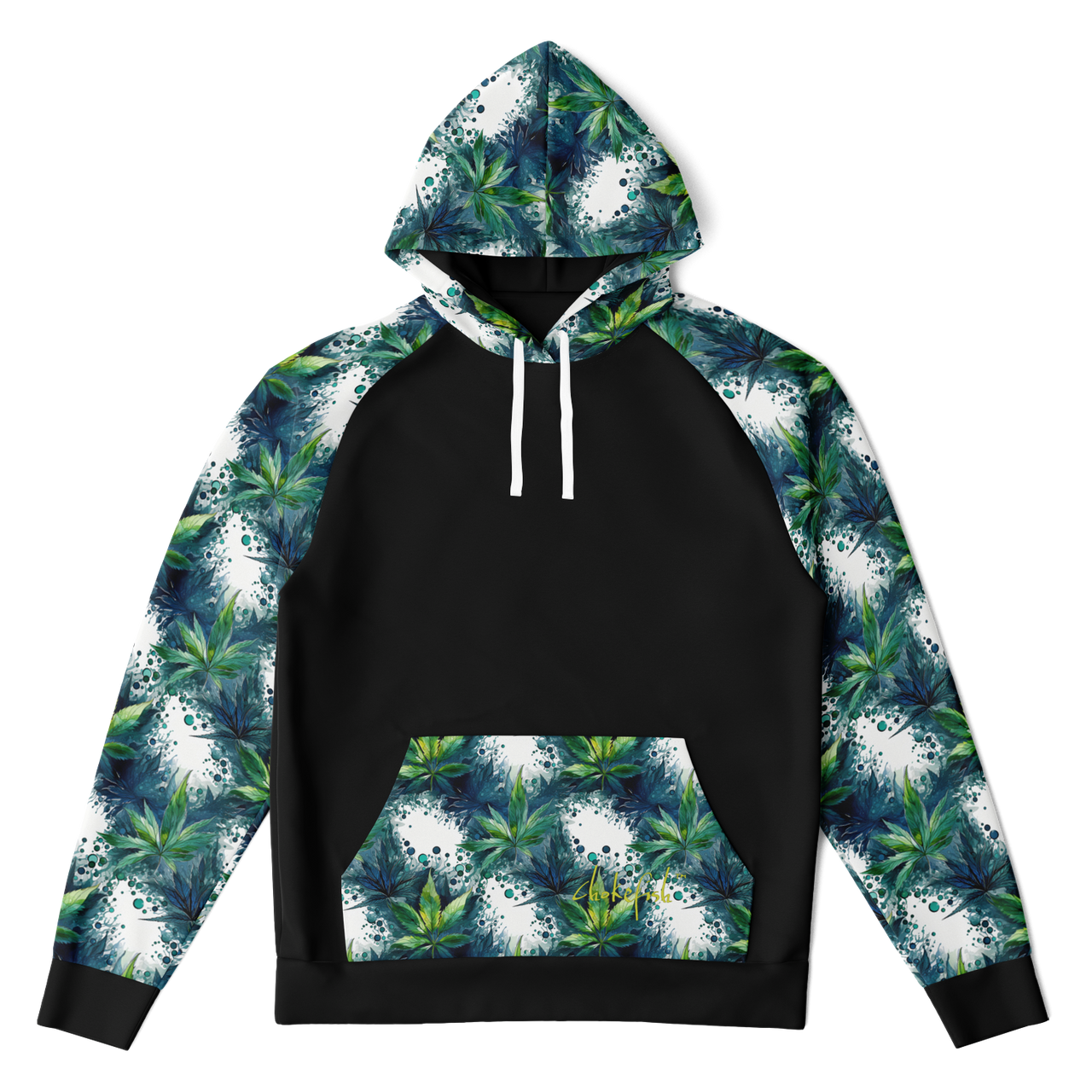 Chokefish™ Cannabis Raglan Remix-019B