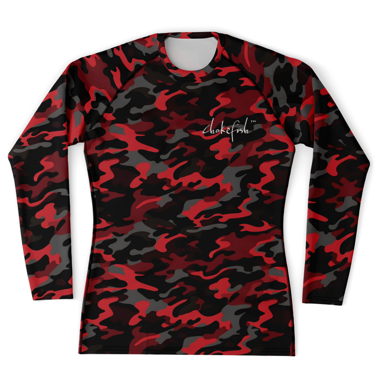Chokefish™ Long Sleeve Rashguard Camouflage Men's Shirt-010