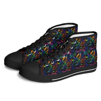 Chokefish™ Urban Peak Retro High Tops-Cannabis-011-2