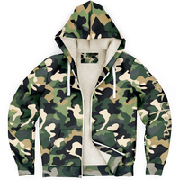 Chokefish™ Microfleece Zip-Up Hoodie Camouflage-002