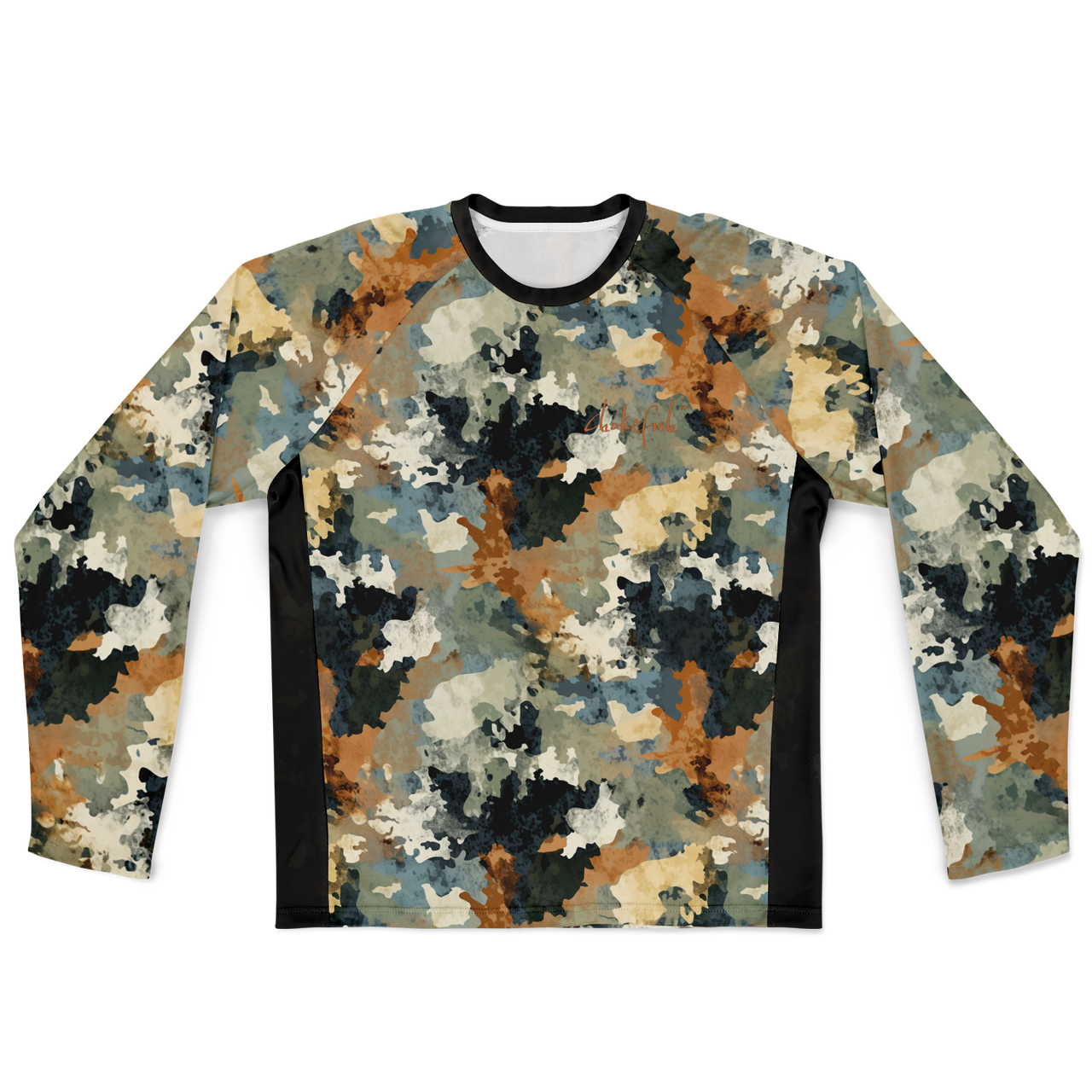 Chokefish™ Long Sleeve Every Day All Weather Acid-Wash Shirt Men's-011