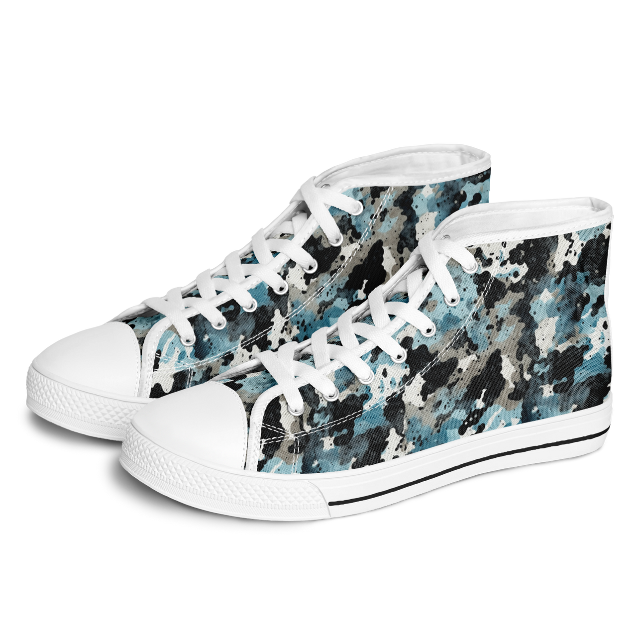 Chokefish™ Urban Peak Retro High Tops-Acid-Wash-010