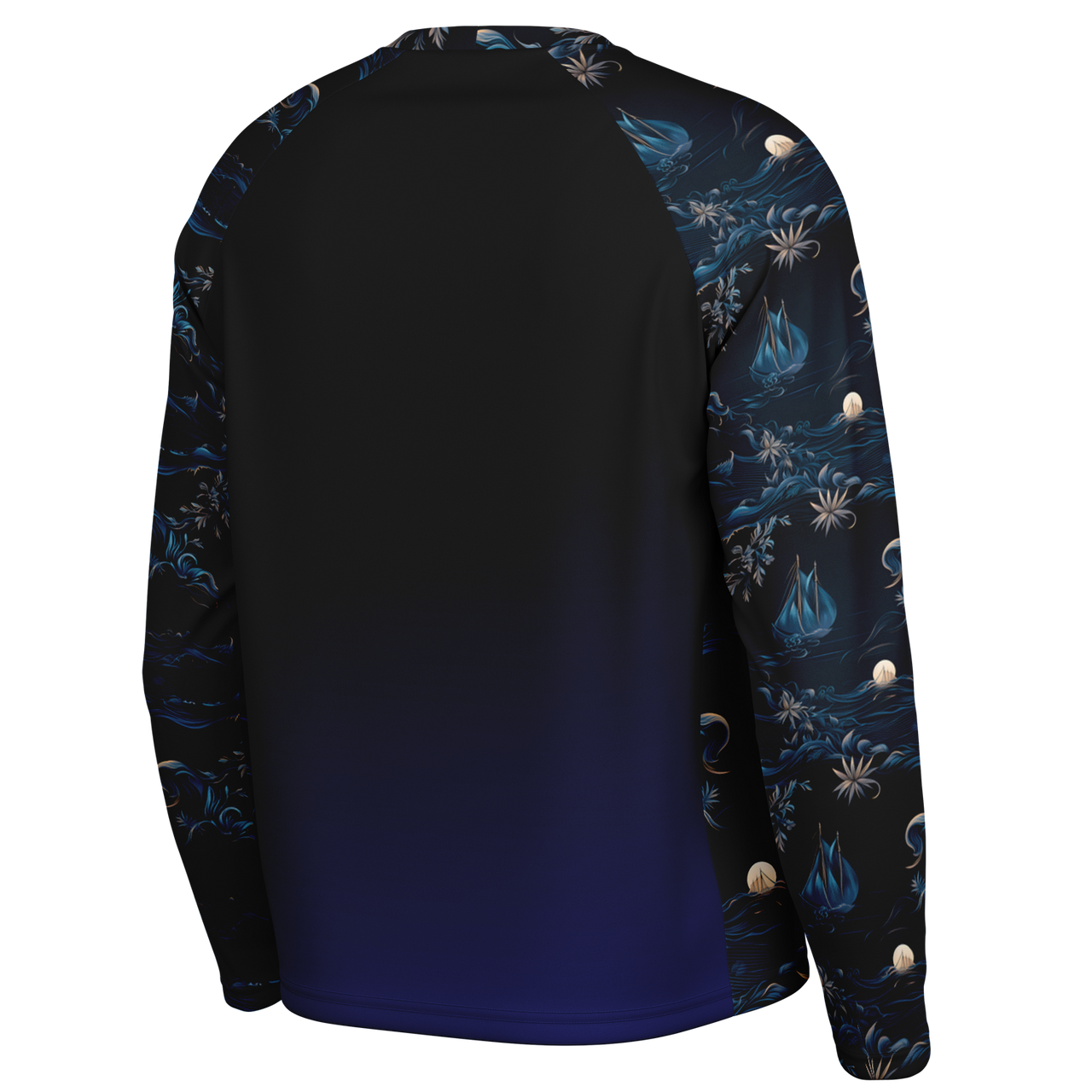 Chokefish™ Long Sleeve Every Day All Weather Trees&Boats Shirt Men's-017