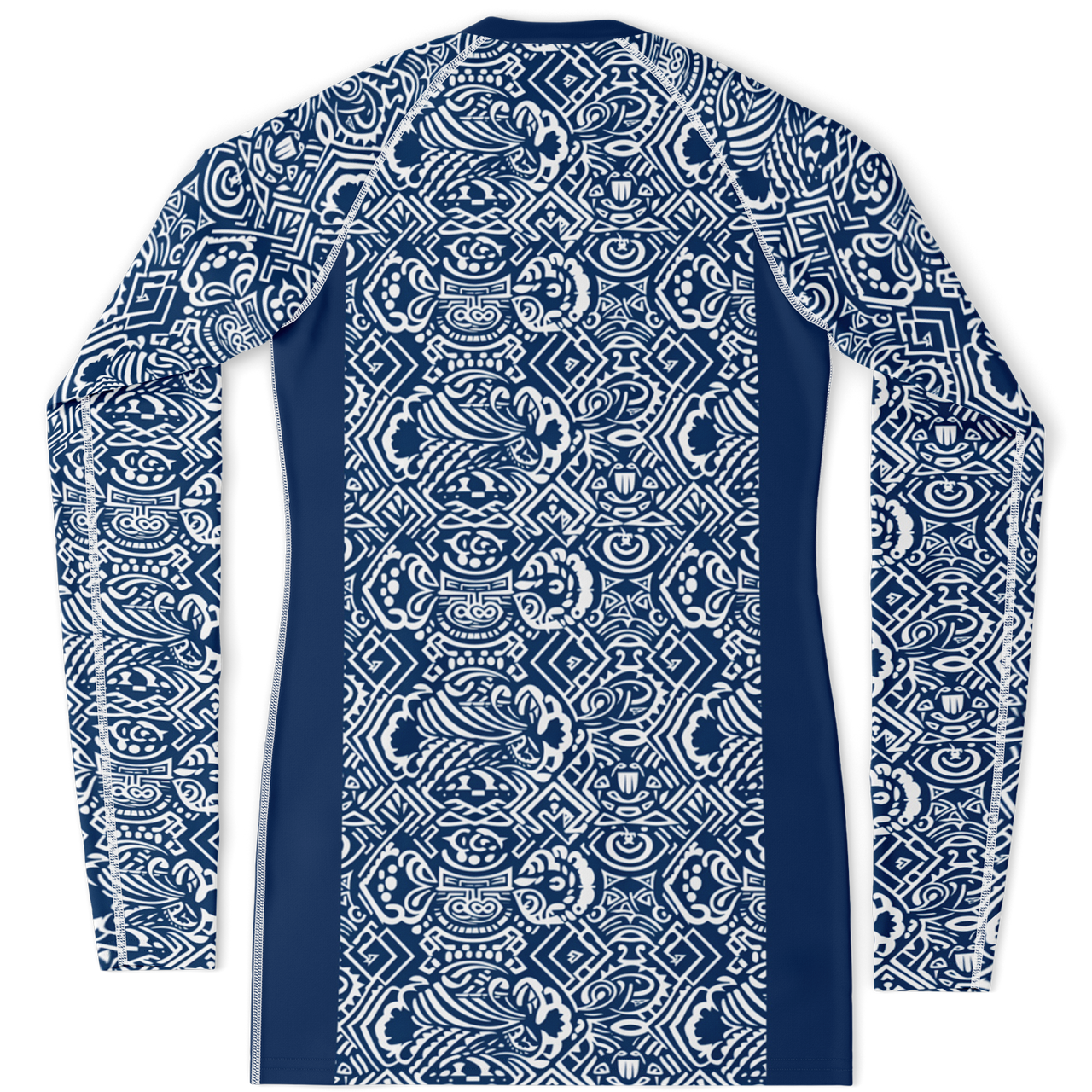 Chokefish™ Long Sleeve Rashguard Maori Woman's Shirt-009