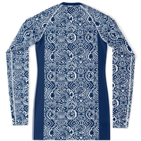Chokefish™ Long Sleeve Rashguard Maori Woman's Shirt-009