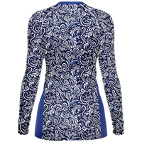 Chokefish™ Long Sleeve Rashguard Maori Woman's Shirt-015