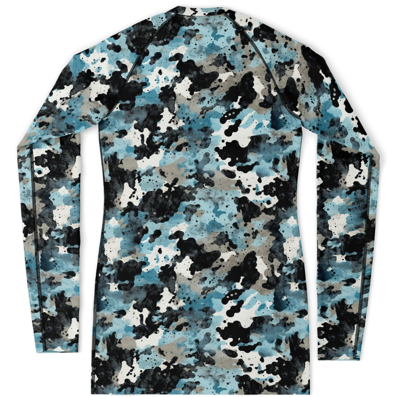 Chokefish™ Long Sleeve Rashguard Acid-Wash Woman's Shirt-010