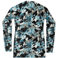 Chokefish™ Long Sleeve Rashguard Acid-Wash Woman's Shirt-010