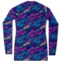 Chokefish™ Long Sleeve Rashguard Marine Woman's Shirt-006