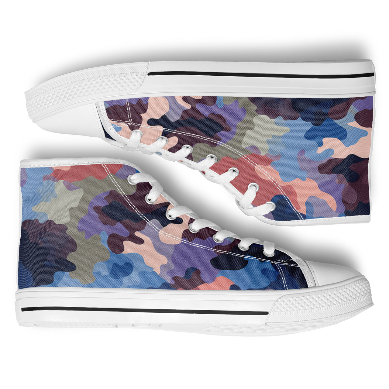 Chokefish™ Urban Peak Retro High Tops-Camouflage-004