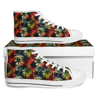 Chokefish™ Urban Peak Retro High Tops-Cannabis-004