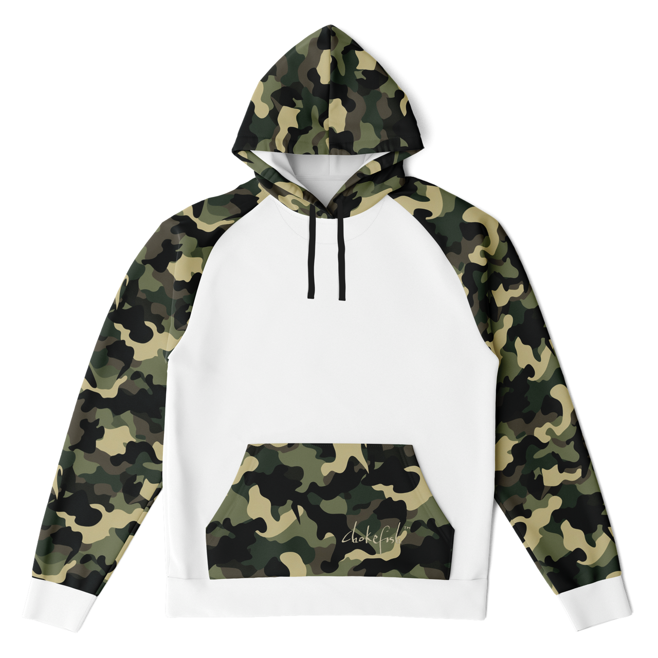 Chokefish™ Camouflage Raglan Remix - 001W
