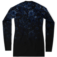 Chokefish™ Long Sleeve Rashguard Floral Woman's Shirt-002
