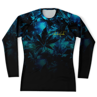 Chokefish™ Long Sleeve Rashguard Cannabis Men's Shirt-008