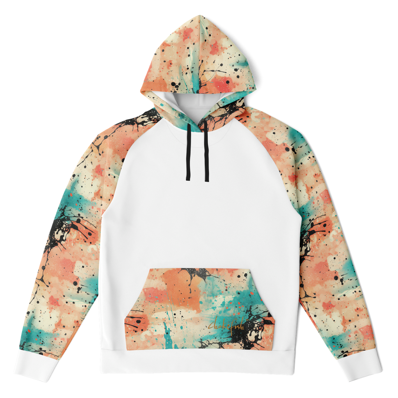 Chokefish™ Acid Wash Raglan Remix - 002W