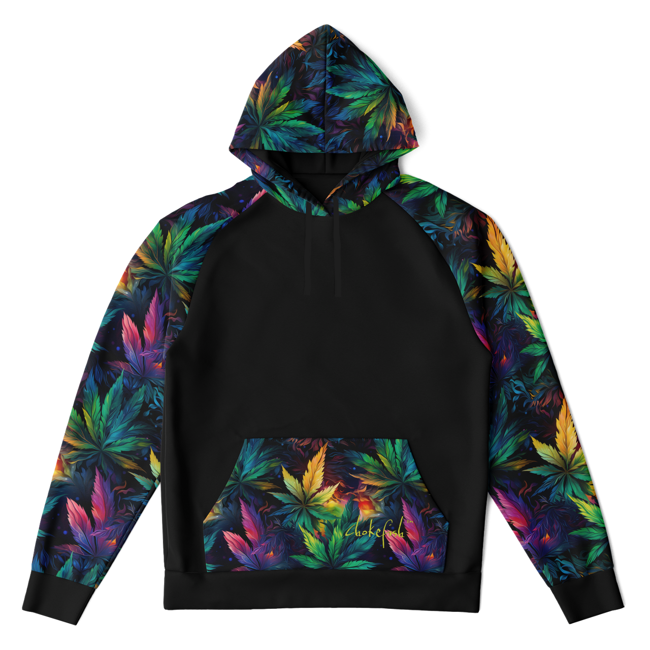 Chokefish™ Cannabis Raglan Remix-021B