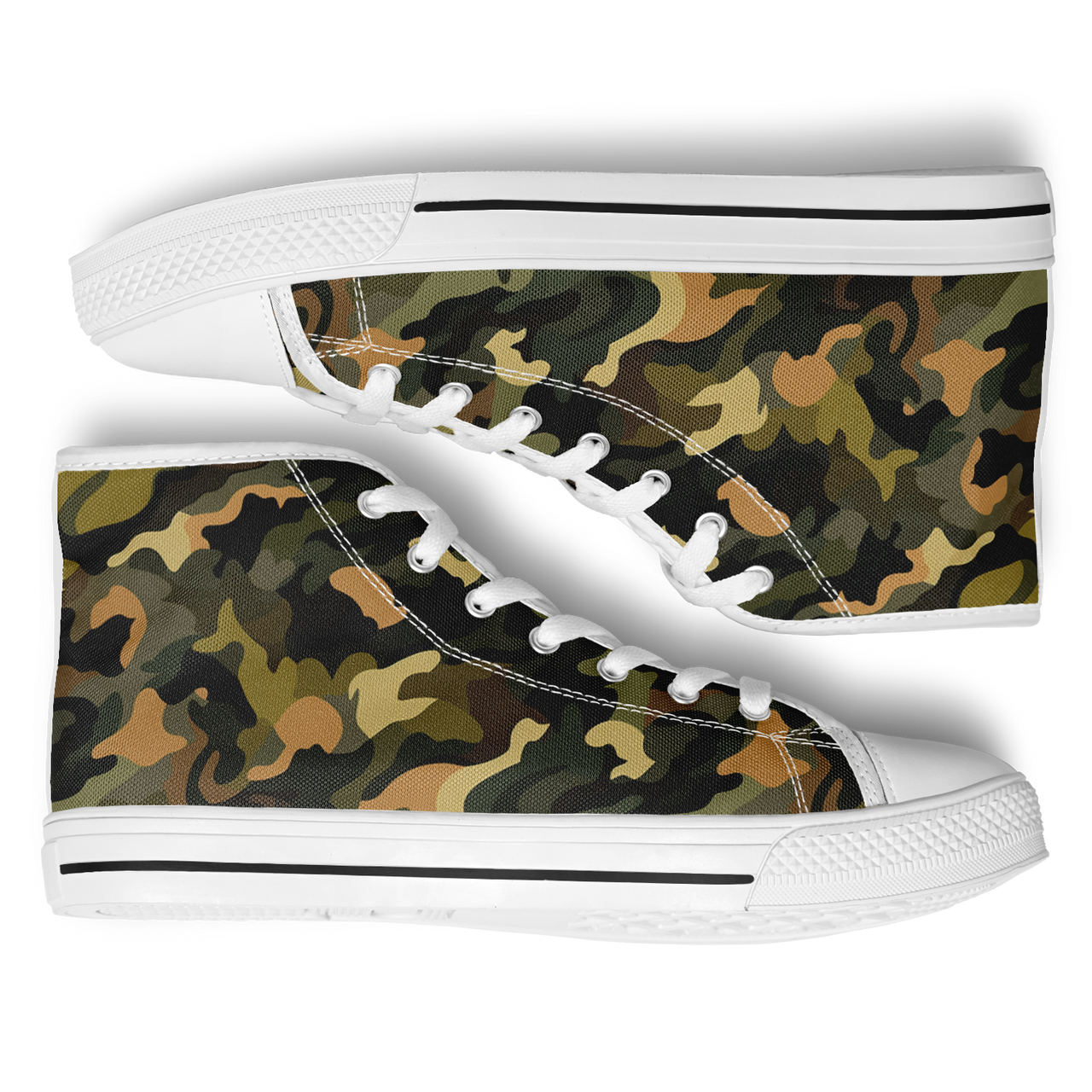 Chokefish™ Urban Peak Retro High Tops-Camouflage-018