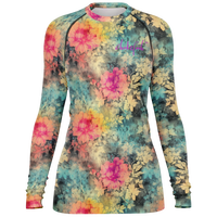 Chokefish™ Long Sleeve Rashguard Acid-Wash Woman's Shirt-007