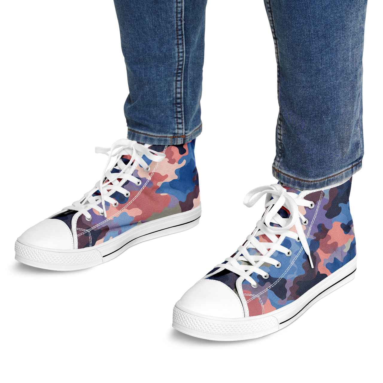 Chokefish™ Urban Peak Retro High Tops-Camouflage-004