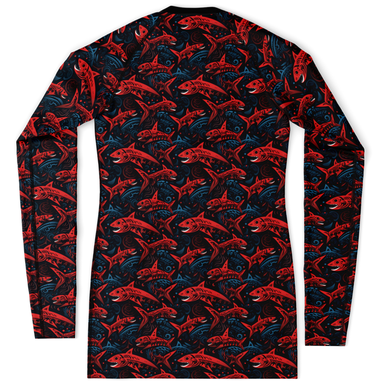 Chokefish™ Long Sleeve Rashguard Marine Woman's Shirt-001