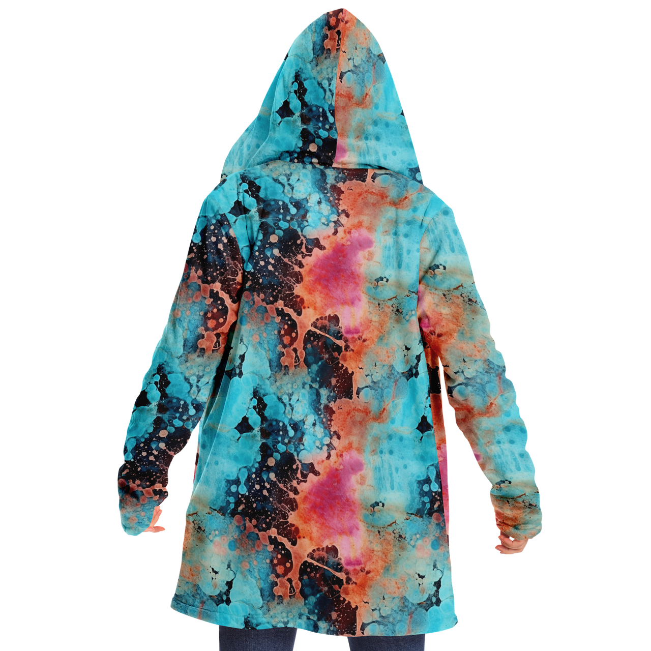 Chokefish™ Acid-Wash Cloaks Unisex-004W