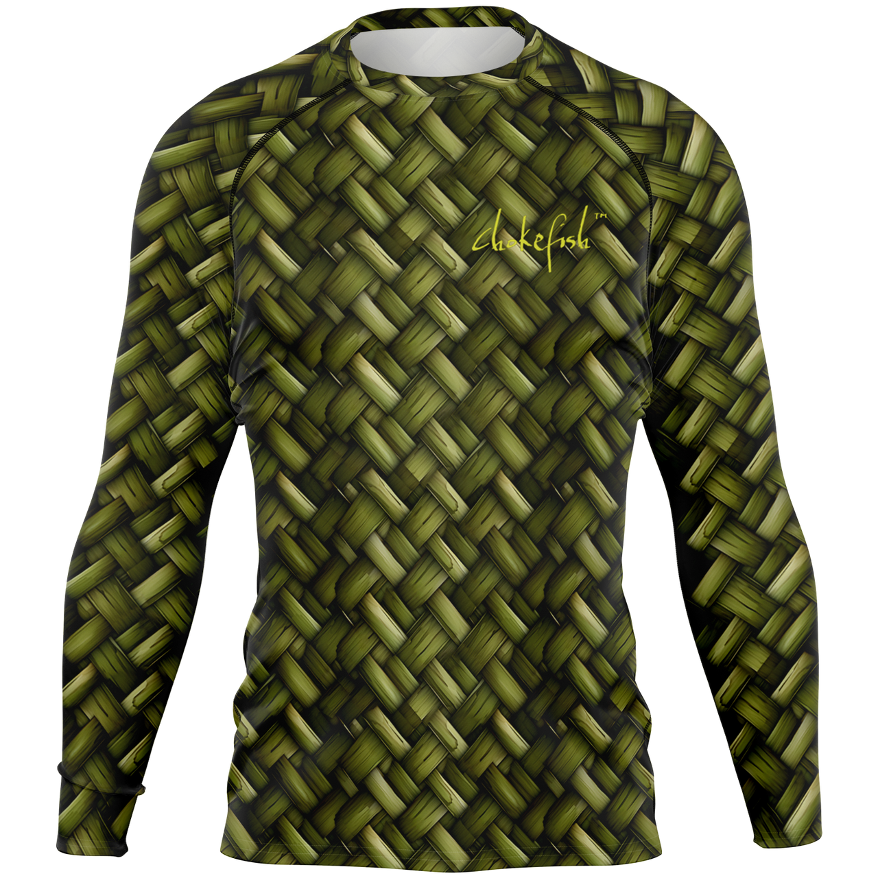 Chokefish™ Long Sleeve Rashguard Textures Men's Shirt-005