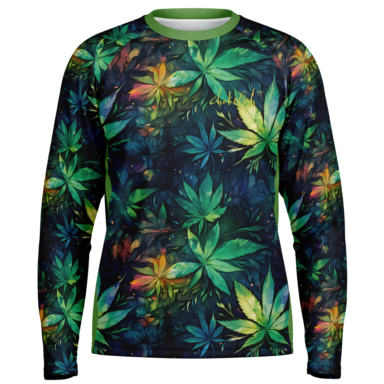 Chokefish™ Long Sleeve Every Day All Weather Cannabis Shirt Men's-024