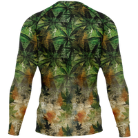 Chokefish™ Long Sleeve Rashguard Cannabis Men's Shirt-009