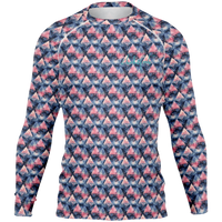 Chokefish™ Long Sleeve Rashguard Acid-Wash Men's Shirt-008