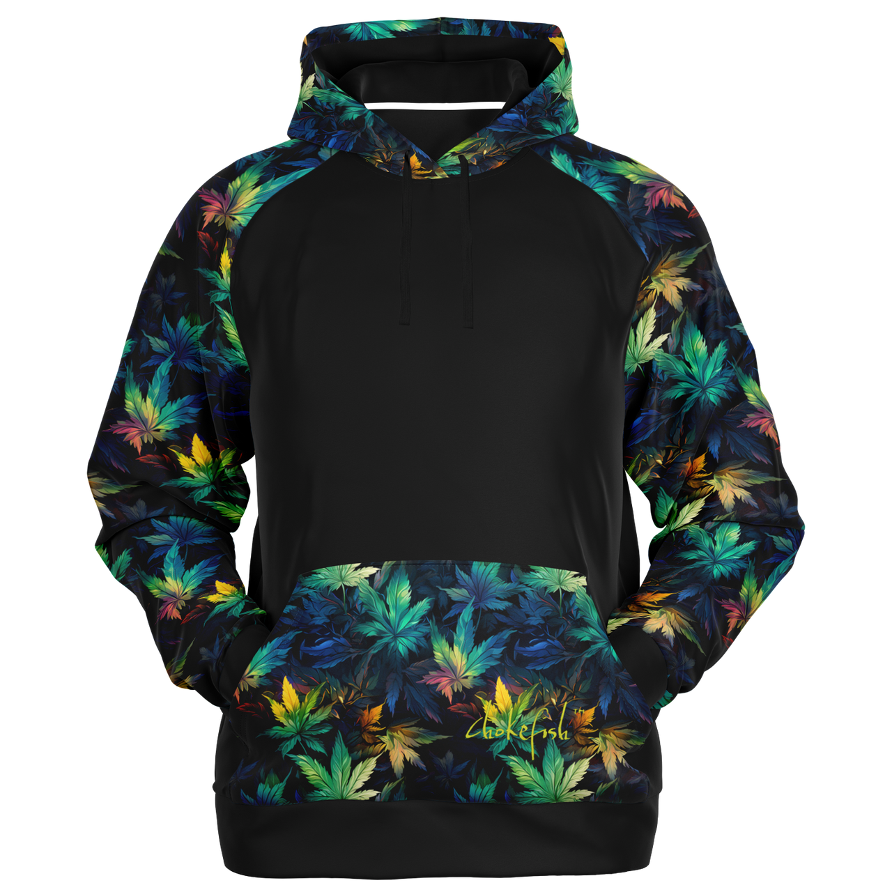 Chokefish™ Cannabis Raglan Remix-024B