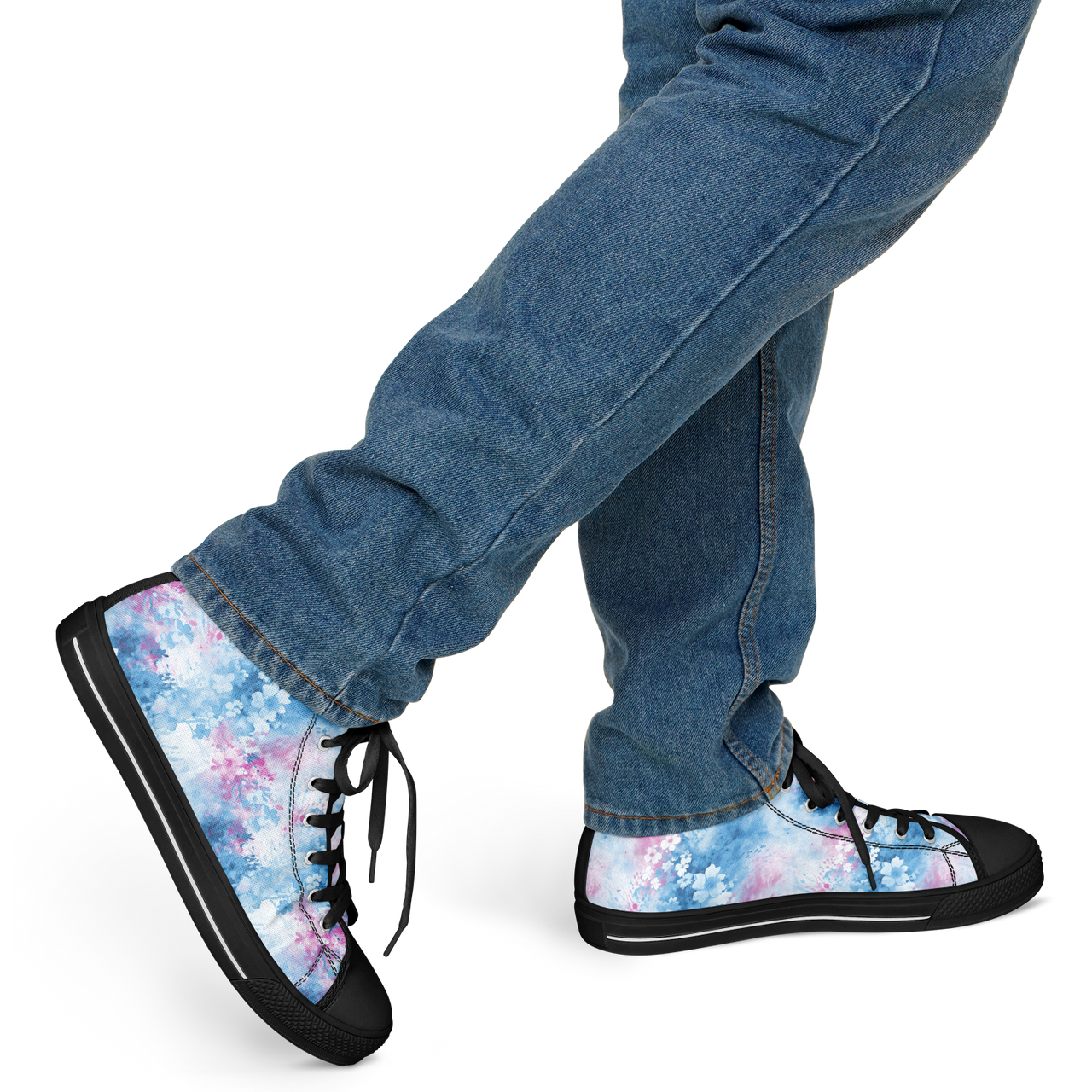 Chokefish™ Urban Peak Retro High Tops-Acid-Wash-006-2