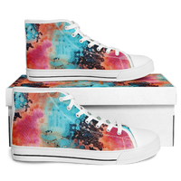 Chokefish™ Urban Peak Retro High Tops-Acid-Wash-005