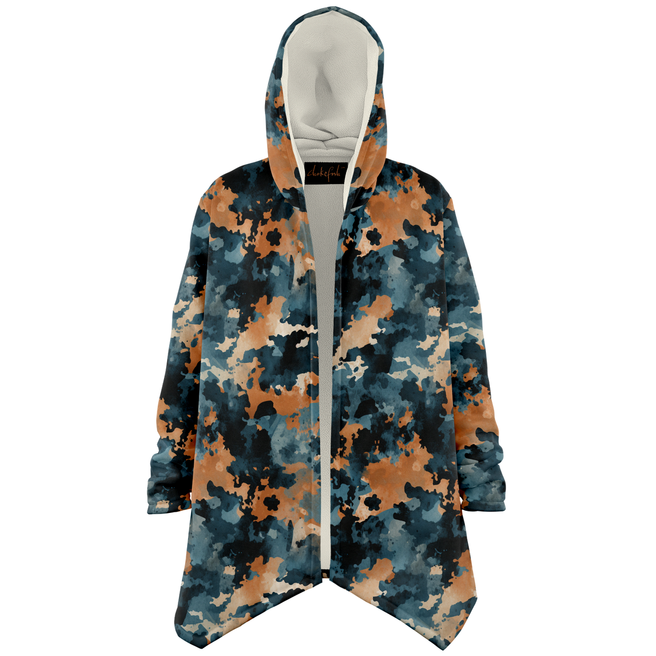 Chokefish™ Acid-Wash Cloaks Unisex-008W