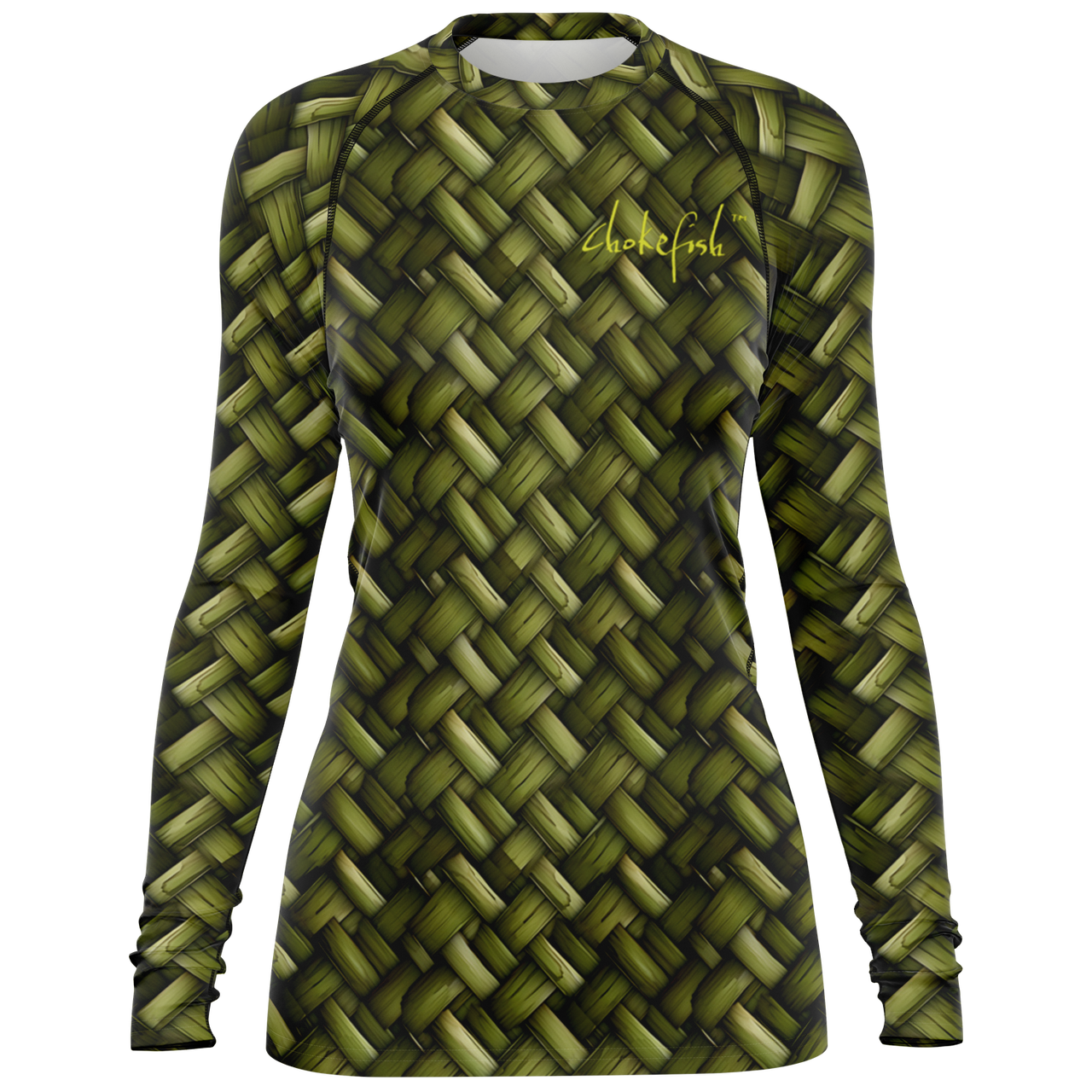 Chokefish™ Long Sleeve Rashguard Textures Woman's Shirt-005