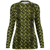 Chokefish™ Long Sleeve Rashguard Textures Woman's Shirt-005