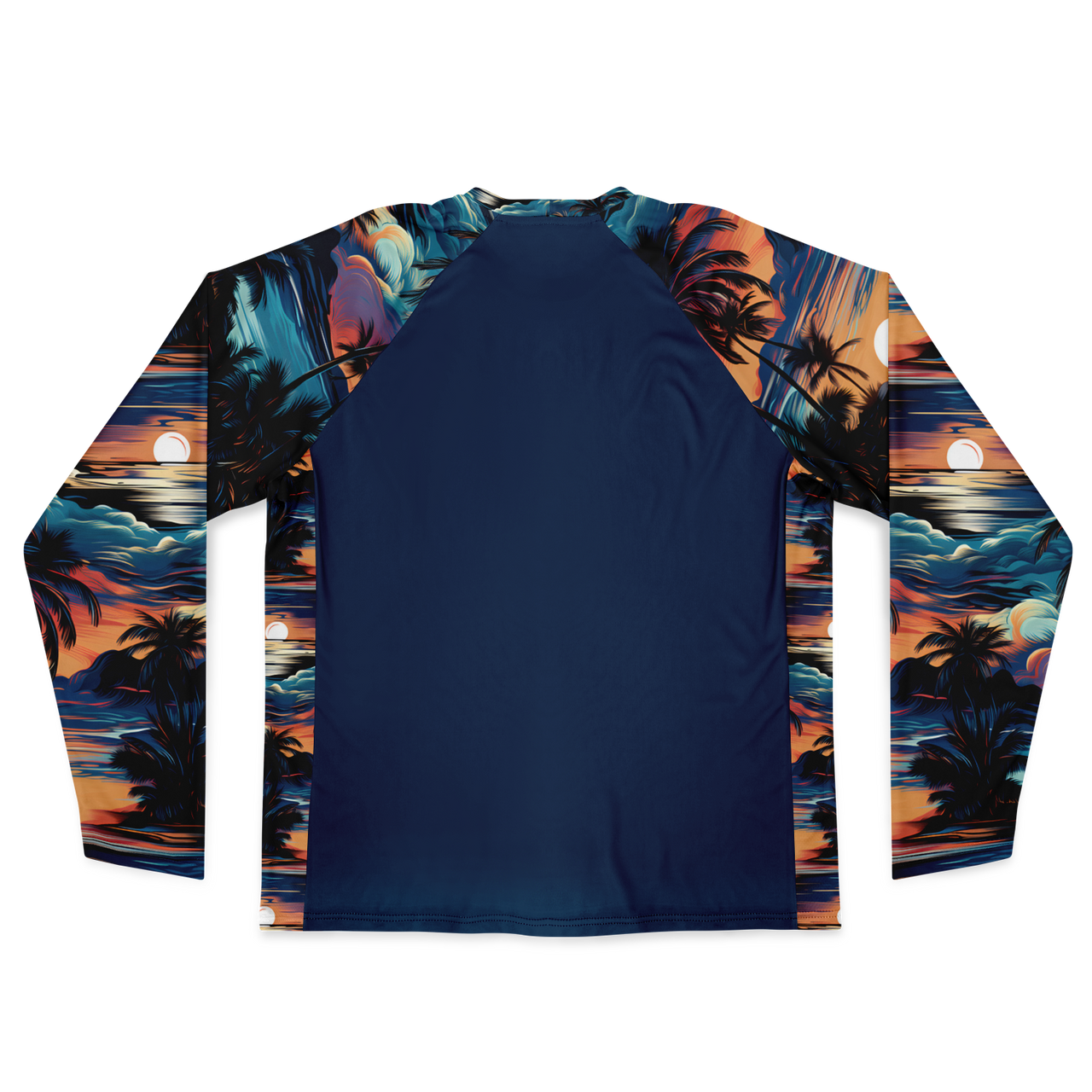 Chokefish™ Long Sleeve Every Day All Weather Trees&Boats Shirt Men's-002