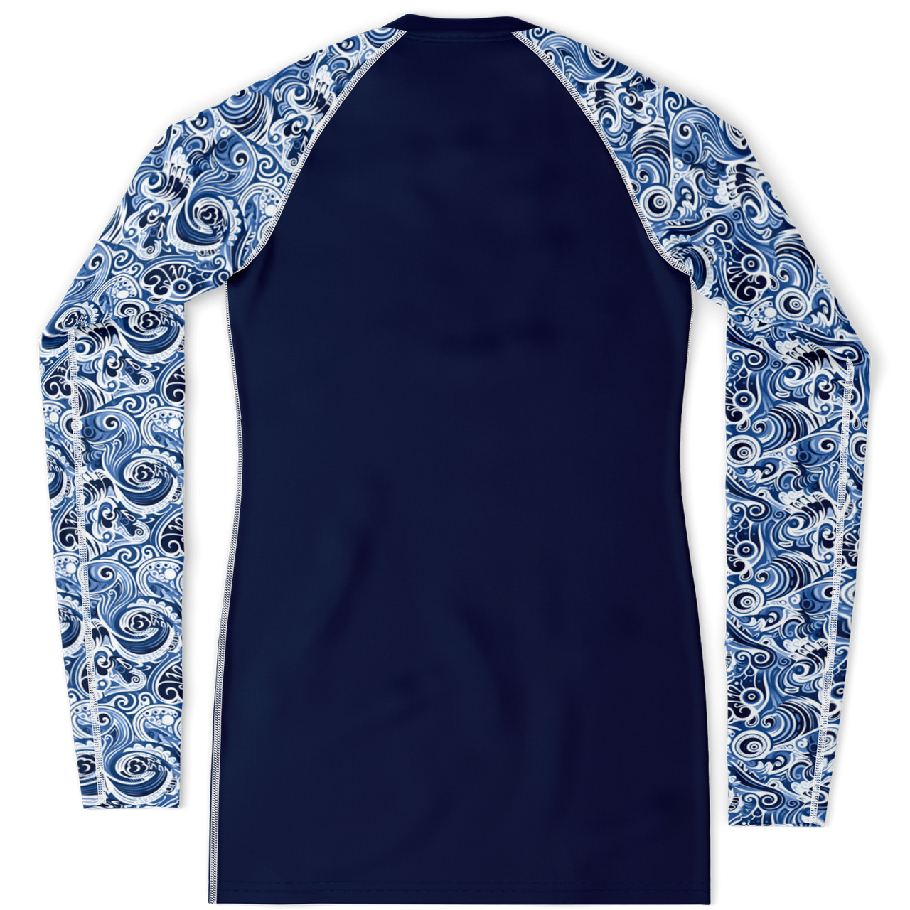 Chokefish™ Long Sleeve Rashguard Maori Woman's Shirt-002